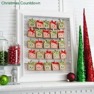 chocolate countdown calendar