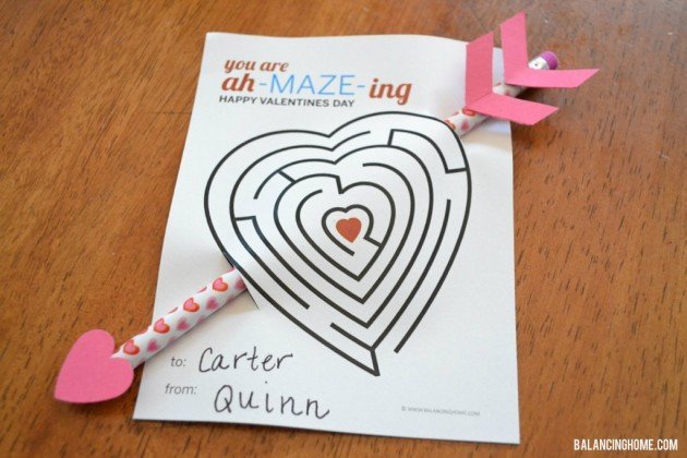 Ah-MAZE-ing Valentine active parents