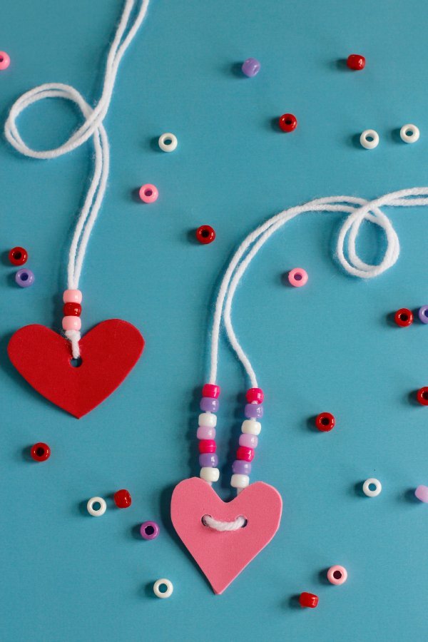 Valentines-Day-Heart-Friendship-Necklaces