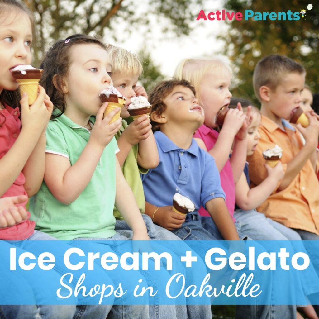 ice cream and gelato in oakville