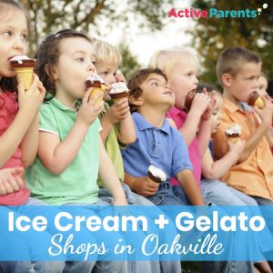 ice cream and gelato in oakville