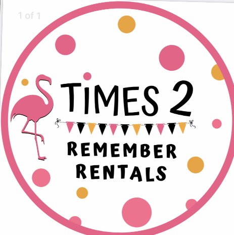 times to remember rentals logo