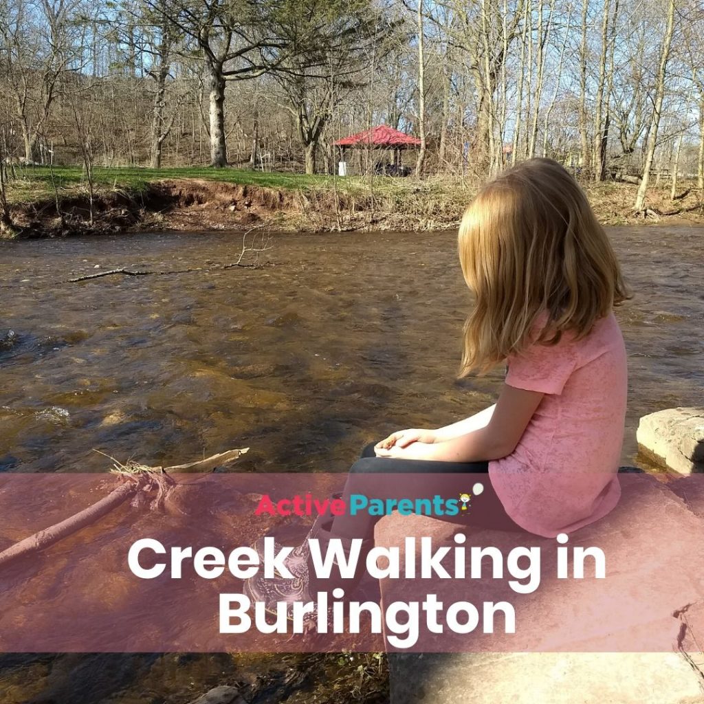 creek walking in burlington