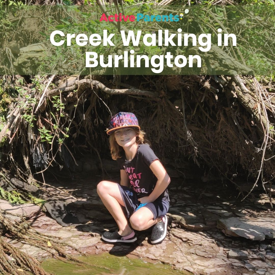 creek walking in burlington
