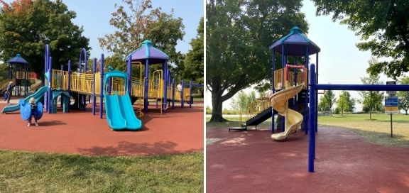 Burloak Waterfront Park equipment