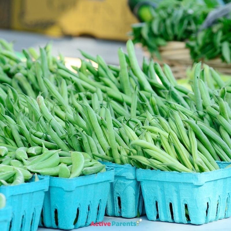 Green Beans at Farmers Markets in Burlington Hamilton Oakville