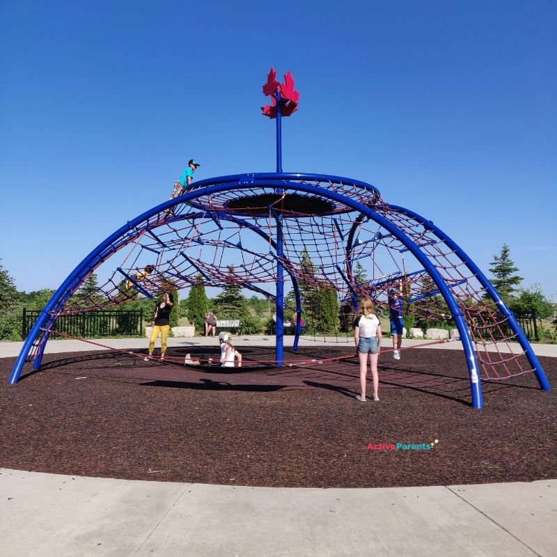 milton playground climber