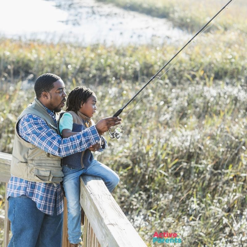 fishing mounts park hamilton township