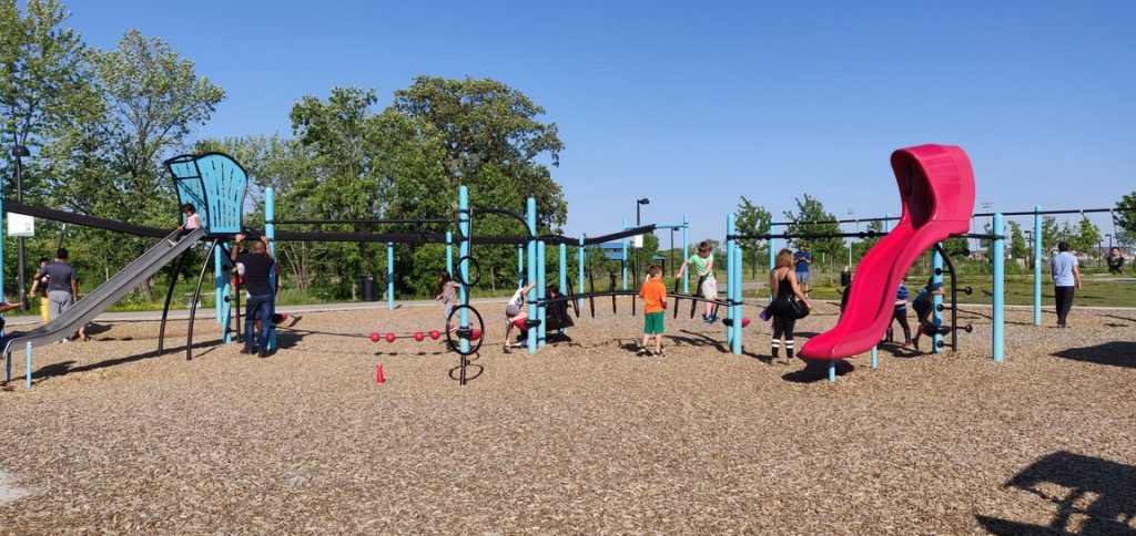 park in milton zipline