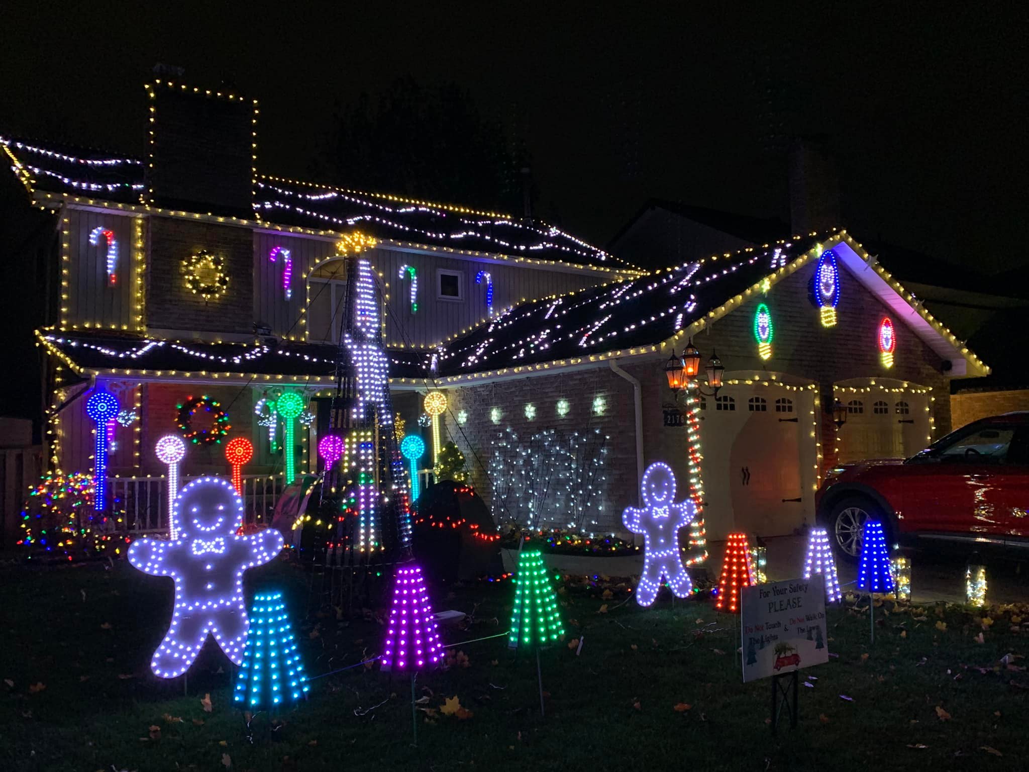 Map of Christmas Lights in Burlington, Hamilton and Beyond Active Parents