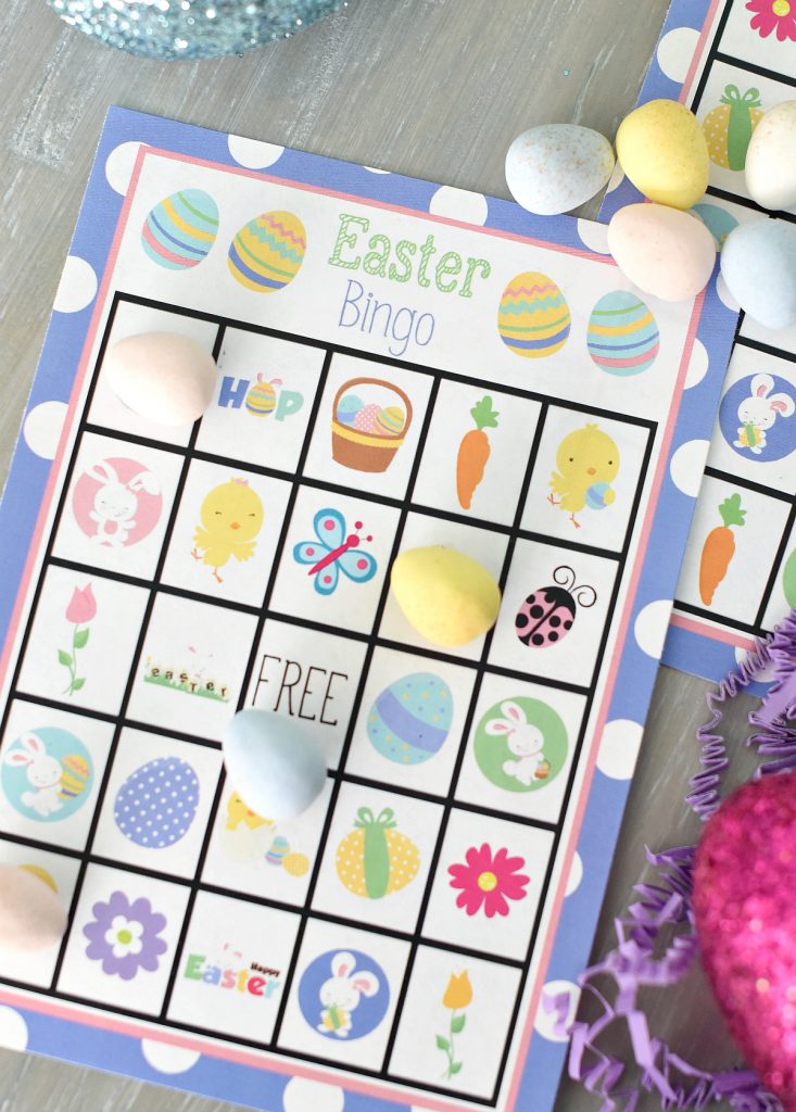 easy Easter activities - Easter Bingo