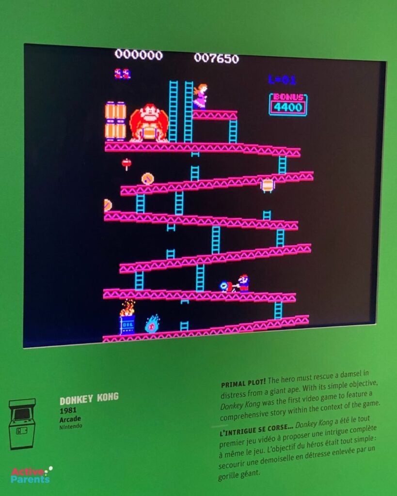 Game Changers exhibit Joseph Brant Museum Donkey Kong