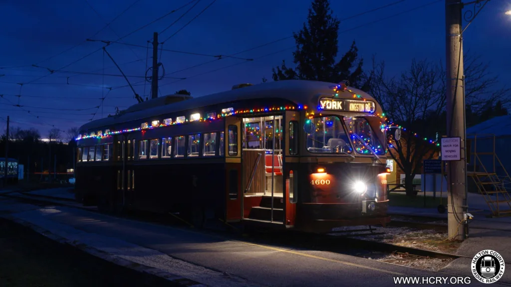 Halton County Radial Railway Christmas Train Ride