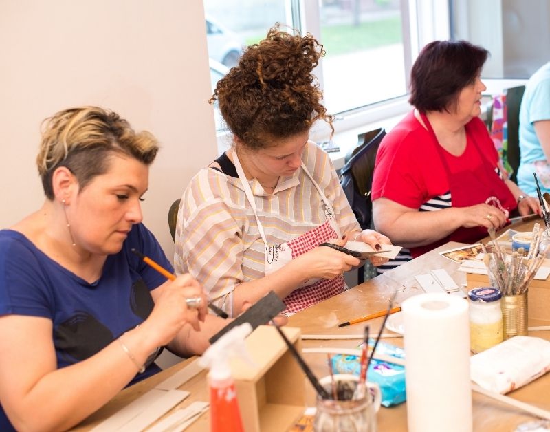 hands on workshops and activities for adults