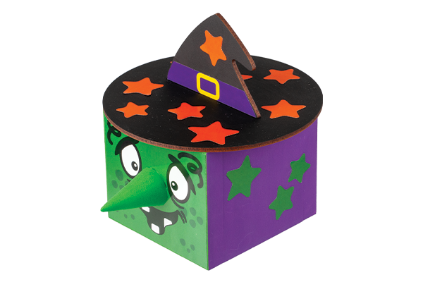 halloween project at Home Depot Kids Workshops